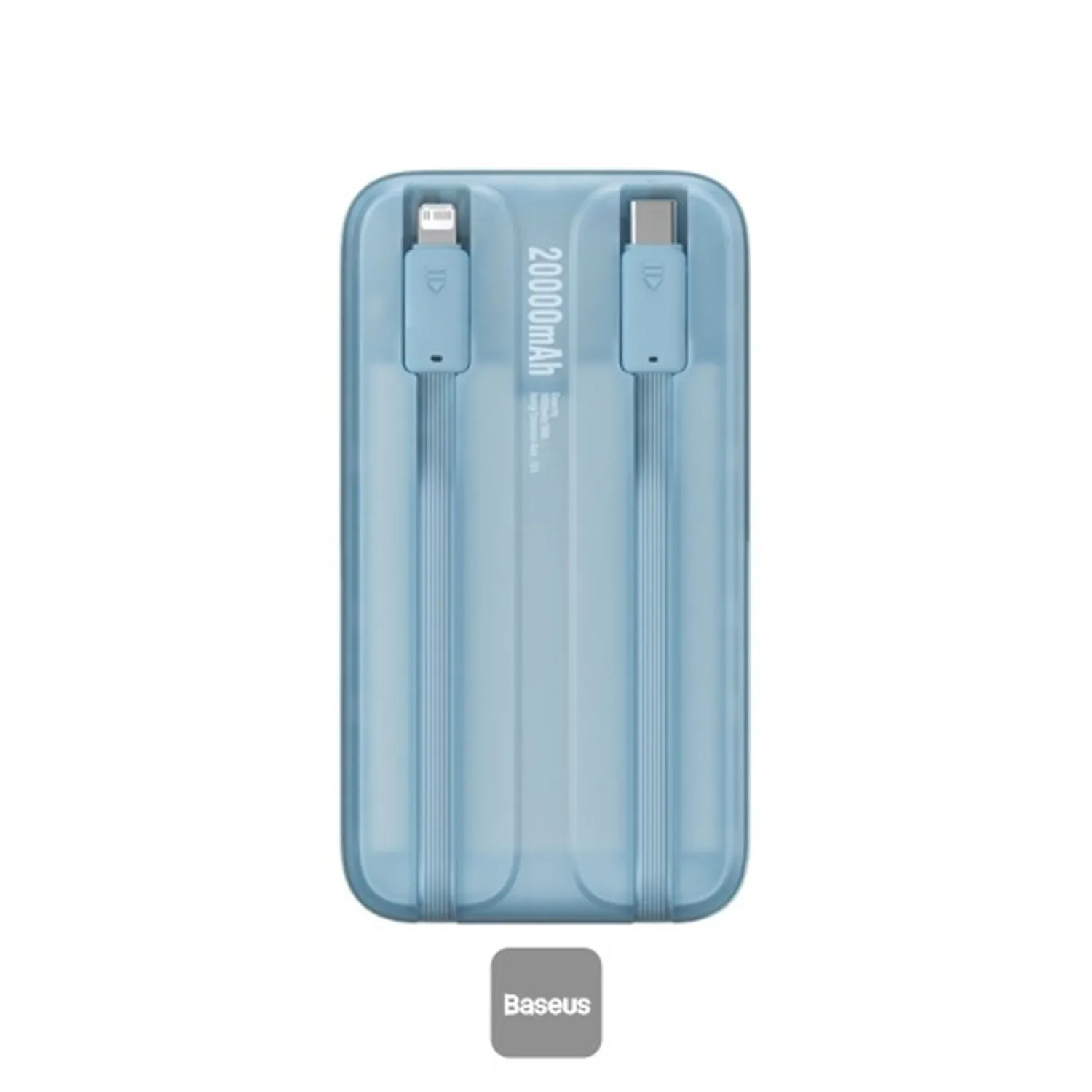 Baseus Comet Series Dual-Cable Digital Display Fast Charge Power Bank 20000mAh 22.5W