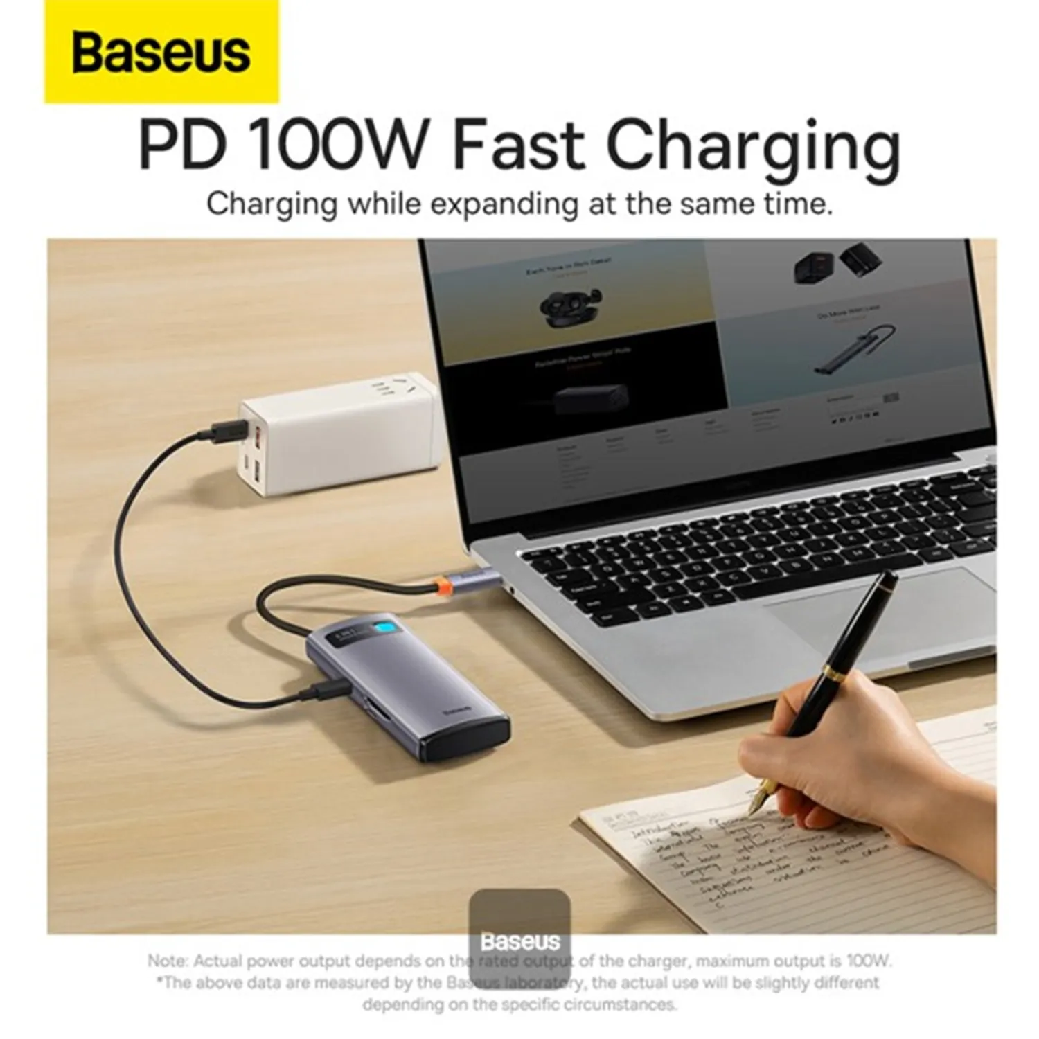 Baseus Metal Gleam Series Starjoy 6 in 1 Multifunctional Type-C Hub