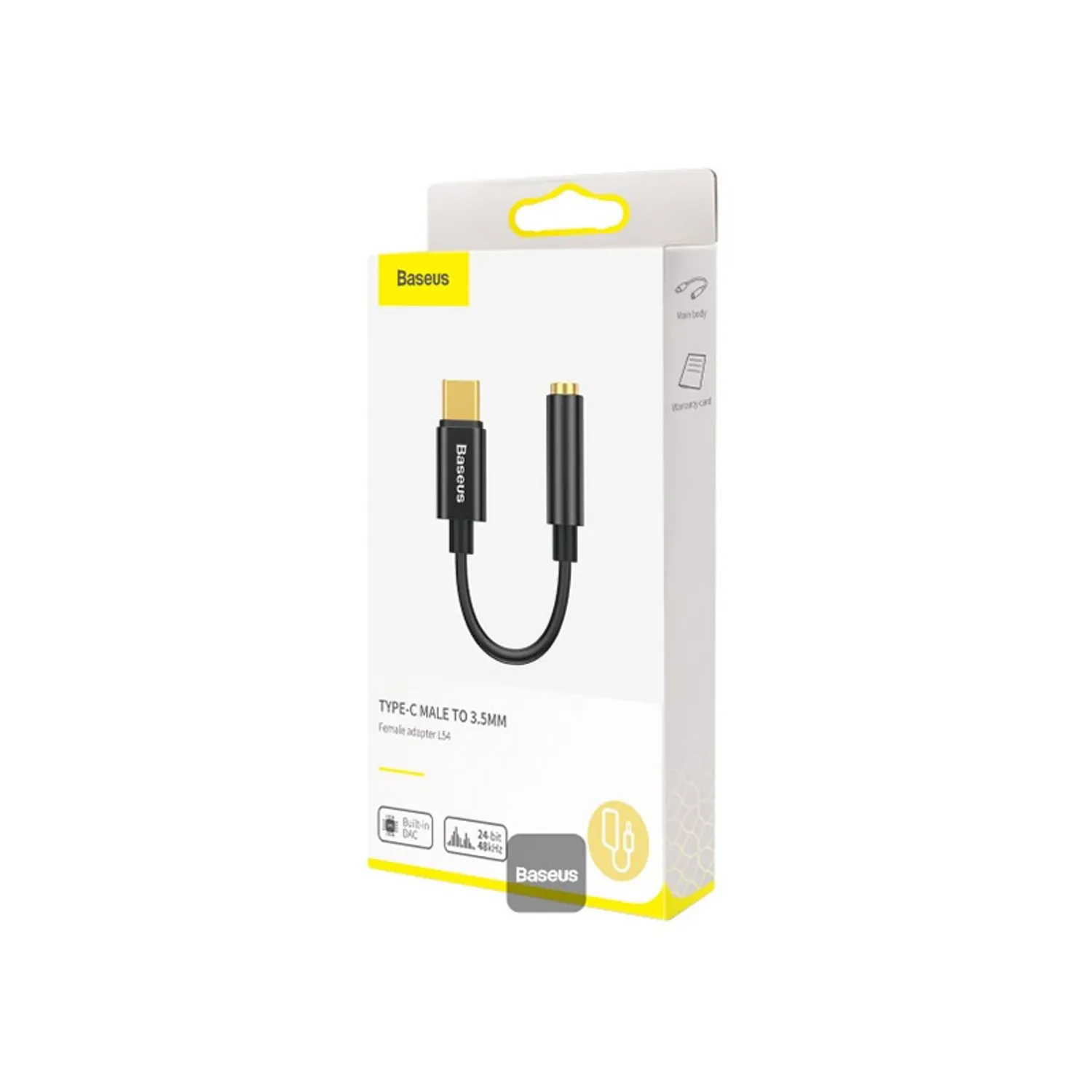Baseus Type-C Male to 3.5mm Female Adapter L54