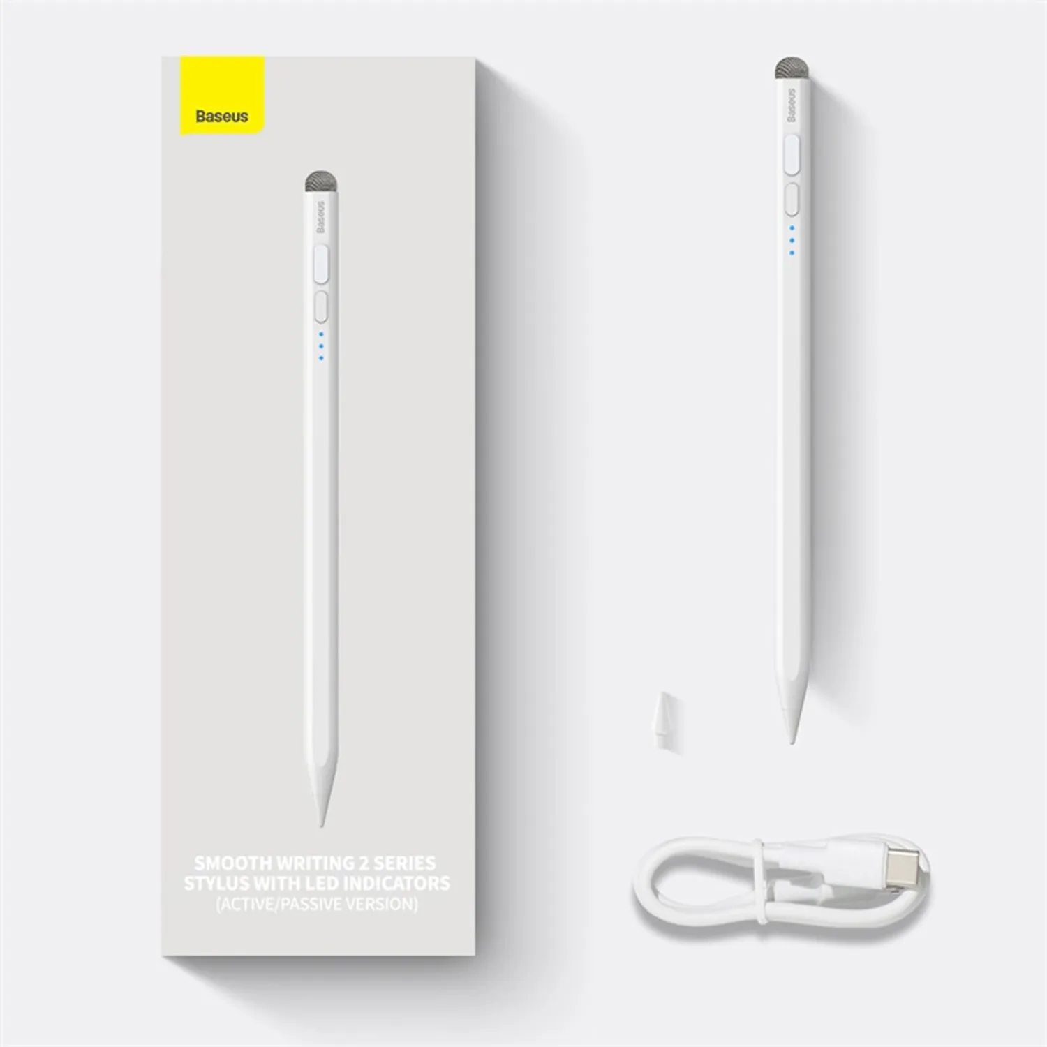 Baseus PS011 Smooth Writing 2 Series Stylus with LED Indicator