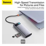 Baseus Metal Gleam Series Starjoy 6 in 1 Multifunctional Type-C Hub